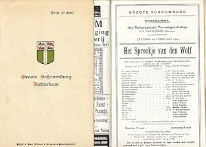 Rotterdamsche Gids. (Vier toneelprogramma's uit 1914).