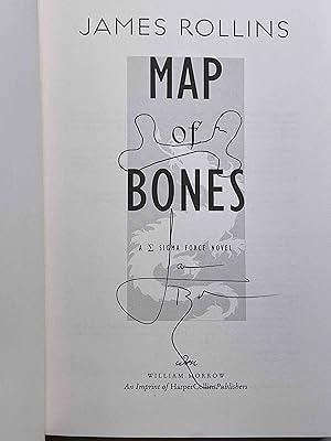 Image du vendeur pour MAP OF BONES: A Sigma Force Novel. mis en vente par Bookfever, IOBA  (Volk & Iiams)