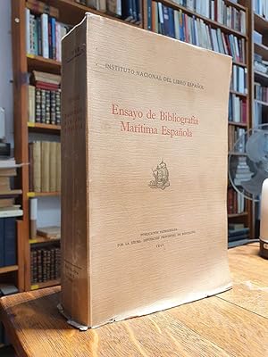 Ensayo de Bibliografía Marítima Española.