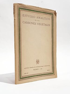 ESTUDIO ANALITICO DE LOS CARBONES VEGETALES.