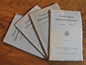 Seller image for North Dakota Historical Quarterly: Volume # IV (1929-1930): Issues # 1 through 4 - complete in four Issues for sale by The Book Shelf