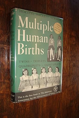 Multiple Human Births - Twins, Triplets, Quadruplets, Quintuplets (first printing in rare DJ)