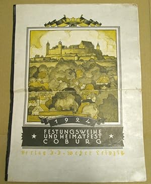 1924 Festungsweihe und Heimatfest Coburg.