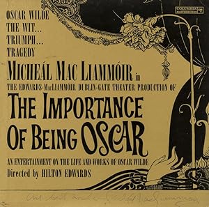 The importance of Being Oscar - An Entertainment on the Life and Works of Oscar Wilde. Micheál Ma...