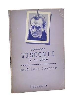 Seller image for CONOCER VISCONTI Y SU OBRA for sale by Librera Monogatari