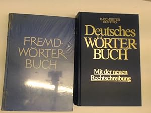 4x große Wörterbücher: 1. Deutsches Wörterbuch + 2. Fremdwörterbuch + 3. Die Deutsche Sprache, Le...