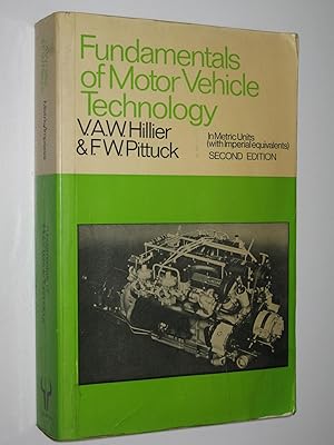 Imagen del vendedor de Fundamentals of Motor Vehicle Technology a la venta por Manyhills Books