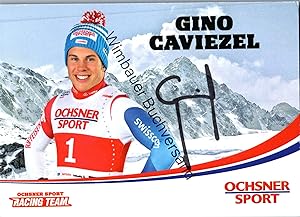 Original Autogramm Gino Caviezel Ski /// Autograph signiert signed signee