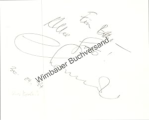 Bild des Verkufers fr Original Autogramm Chris Howland (1928-2013) /// Autogramm Autograph signiert signed signee zum Verkauf von Antiquariat im Kaiserviertel | Wimbauer Buchversand