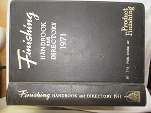 Seller image for Finishing Handbook and Directory 1971 for sale by Ivan's Book Stall