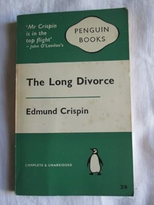 Seller image for The Long Divorce for sale by MacKellar Art &  Books