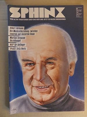 Seller image for SPHINX 25, April/ Mai 1984. - Von alten Traditionen ber das Hier und Jetzt zu neuen Dimensionen. - Albert Hofmann: Die Wechselbeziehungen zwischen innerem und usserem Raum. for sale by Antiquariat Maralt