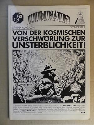 Seller image for SPHINX Magazin. 1/ 1977. Illuminatus ! Sonderteil. Von der kosmischen Verschwrung zur Unsterblichkeit! for sale by Antiquariat Maralt