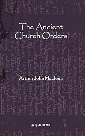 Bild des Verkufers fr The Ancient Church Orders zum Verkauf von WeBuyBooks
