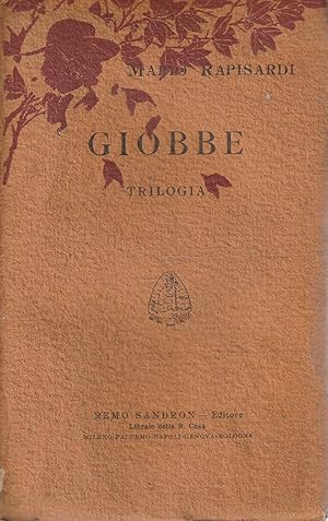 Seller image for Giobbe trilogia di Mario Rapisardi (1884) for sale by Messinissa libri