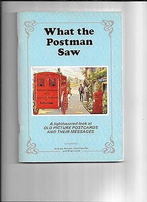 Seller image for What the postman saw : A lighthearted look at old picture postcards and their messages for sale by Gwyn Tudur Davies