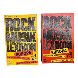 ROCK MUSIK LEXIKON BAND 1 UND 2. Europa