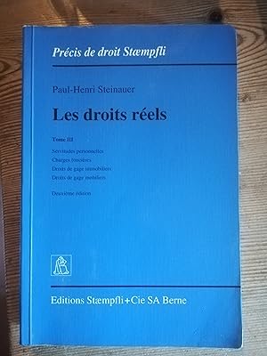 Seller image for Les droits rels for sale by Librairie SSAD