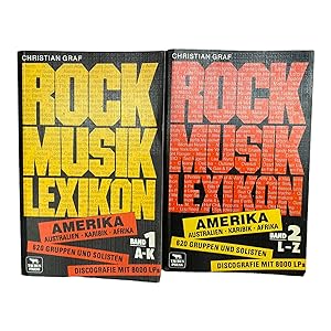 ROCK MUSIK LEXIKON BAND 1 UND 2. Amerika, Australien, Karibik, Afrika