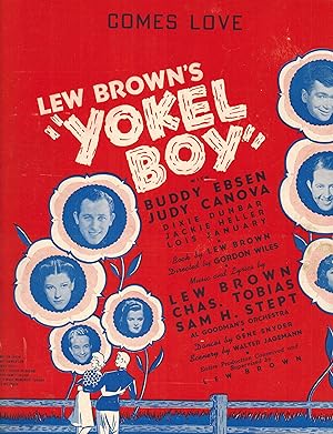 Imagen del vendedor de COMES LOVE (from Lew Brown's "Yokel Boy" with Buddy Ebsen) a la venta por Jim Hodgson Books
