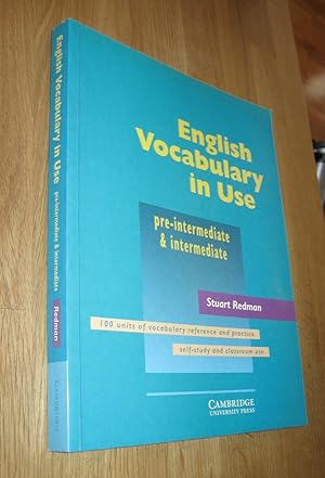 Image du vendeur pour English Vocabulary in Use Pre-intermediate and Intermediate with Answers mis en vente par Dipl.-Inform. Gerd Suelmann