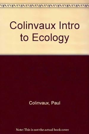 Imagen del vendedor de Introduction to Ecology a la venta por WeBuyBooks