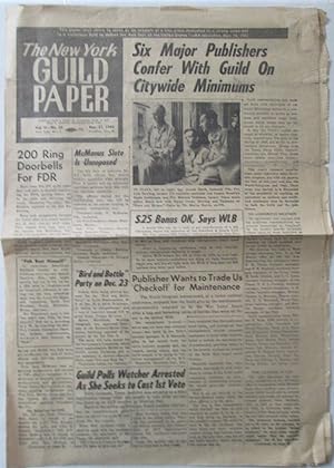 The New York Guildpaper (Guild Paper). Nov. 21, 1944
