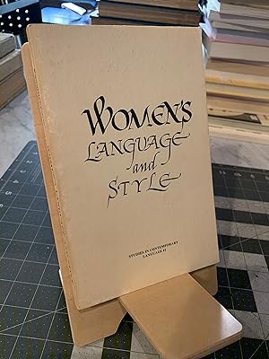 Seller image for Women's Language and Style (Studies in Contemporary Language #1) for sale by Bad Animal