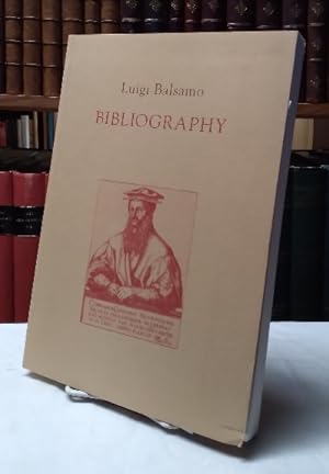 Bild des Verkufers fr Bibliography: History of a Tradition zum Verkauf von Structure, Verses, Agency  Books