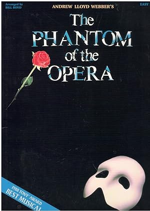 Image du vendeur pour PHANTOM OF THE OPERA Easy Piano mis en vente par Books on the Boulevard