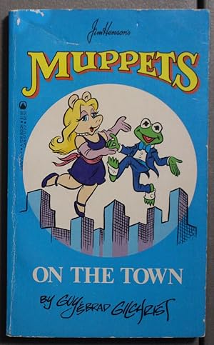 MUPPETS - ON THE TOWN. [ Based on Jim Henson MUPPETS ]. Newspaper Cartoon Comic Strips.
