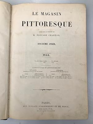 Le Magasin Pittoresque. Publié sous la direction de M. Édouard Charton, (IN FRANZÖSISCHER SPRACHE),