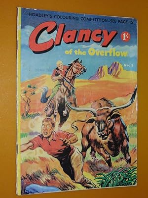 Clancy Of The Overflow #5. Good/ Very Good 3.0. 1957 Australian Comic
