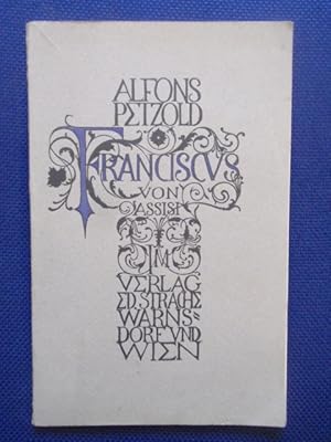 Imagen del vendedor de Franciscus von Assisi. a la venta por Antiquariat Klabund Wien