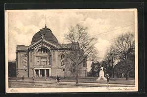 Ansichtskarte Gera, Reussisches Theater