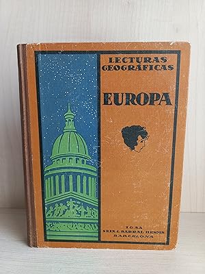 Image du vendeur pour Lecturas geogrficas Europa. Diego Pastor. Seix Barral, 1934. mis en vente par Bibliomania