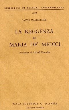 Immagine del venditore per LA REGGENZA DI MARIA DE' MEDICI venduto da LIBRERIA ALDROVANDI