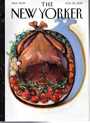Bild des Verkufers fr The New Yorker Magazine: Novembere 25, 2019 zum Verkauf von Dorley House Books, Inc.
