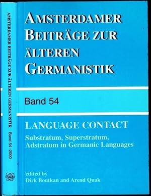 Language contact. Substratum, superstratum, adstratum in germanic languages