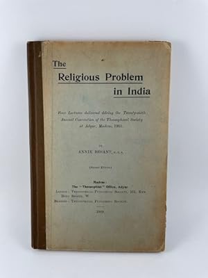 Imagen del vendedor de The Religious Problem in India a la venta por BookEnds Bookstore & Curiosities