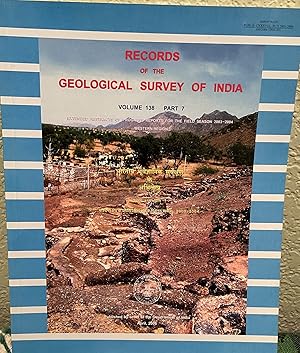 Imagen del vendedor de Records of the Geological Survey of India Volume 138 Part 7 a la venta por Crossroads Books