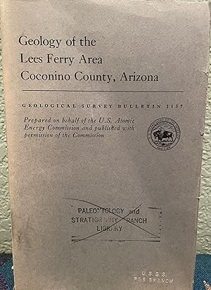 Imagen del vendedor de Geology of the Lees Ferry Area Coconino County, Arizona a la venta por Crossroads Books