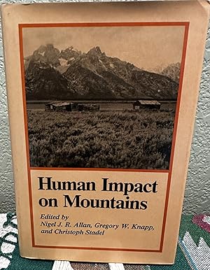 Imagen del vendedor de Human Impact on Mountains a la venta por Crossroads Books