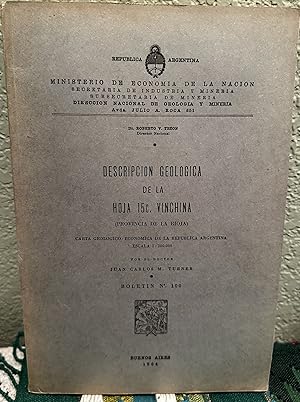 Imagen del vendedor de Descripcion Geologica De La Hoja 15c, Vinchina Provincia De La Rioja a la venta por Crossroads Books