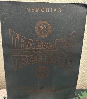 Seller image for Memorias Trabajos Technicos Geologia, Mineria, Metalurgia, Temas Generales (Spanish Edition) XX Convencion AIMMGM, Octubre 27-30, 1993 a Capulco, Gro, Mexico for sale by Crossroads Books