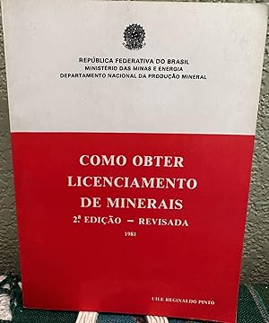 Seller image for Como Obter Licenciamento De Mineras for sale by Crossroads Books