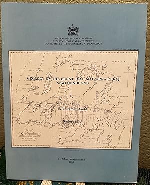 Seller image for Geology of the Burnt Hill Map Area , Newfoundland for sale by Crossroads Books