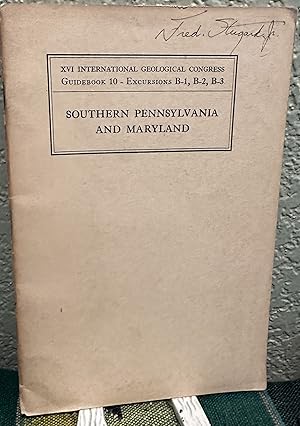 Seller image for Southern Pennsylvania and Maryland for sale by Crossroads Books