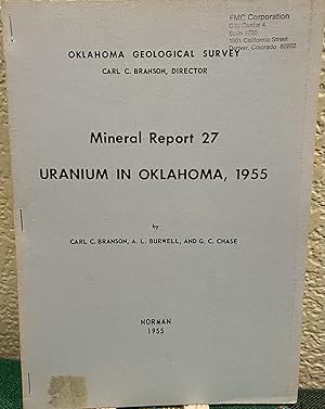 Bild des Verkufers fr Uranium in Oklahoma, 1955 zum Verkauf von Crossroads Books