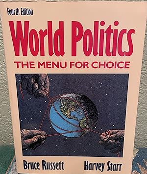 Image du vendeur pour World Politics The Menu for Choice mis en vente par Crossroads Books